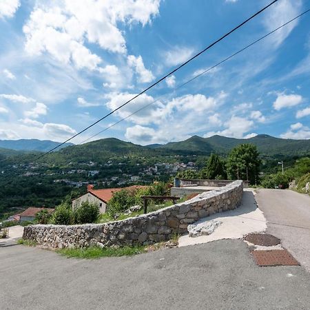 Sea View Apartment With Garden Near Opatija Veprinac Екстер'єр фото