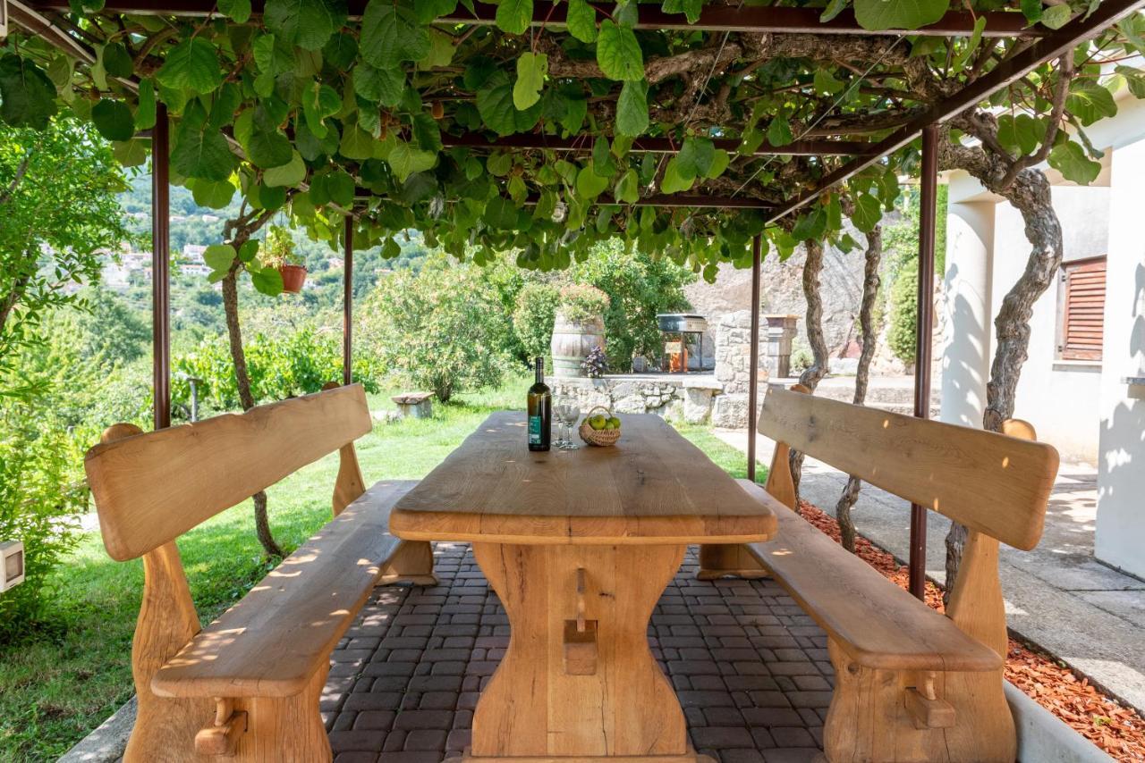 Sea View Apartment With Garden Near Opatija Veprinac Екстер'єр фото